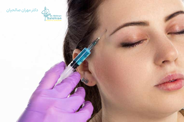 لیفت شقیقه با تزریق بوتاکس چگونه انجام می‌شود؟